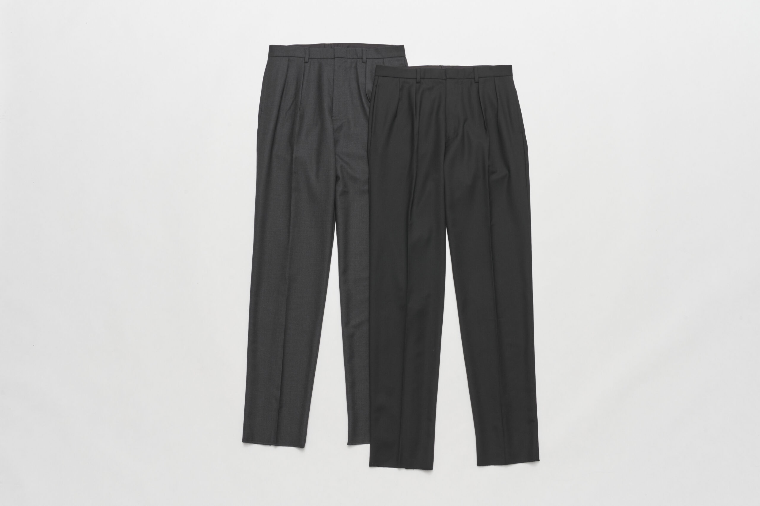 LE 2TUCK WOOL PATNSの写真
